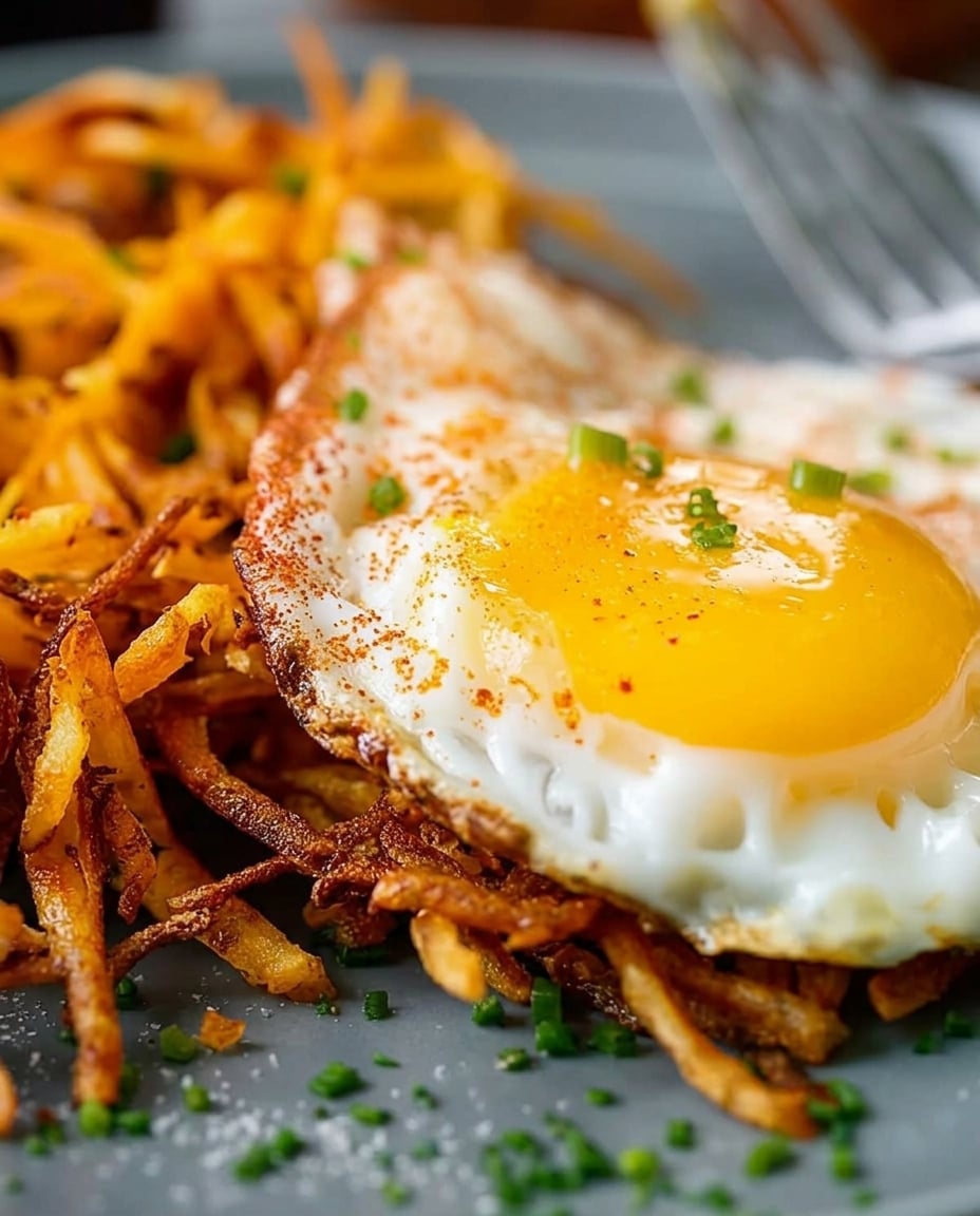Finished Air Fryer Hash Browns That Actually Get Crispy