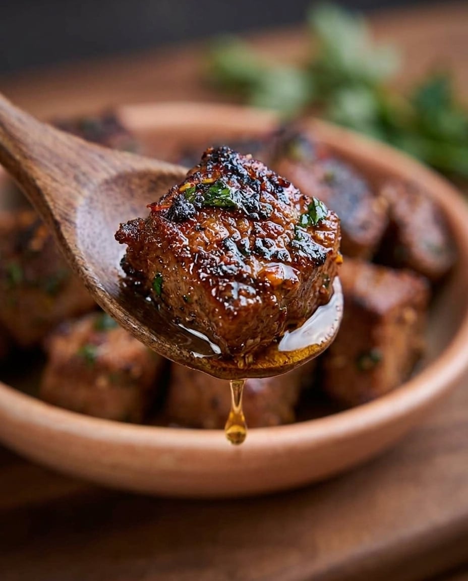 Air Fryer Steak Bites (10 Minutes) close-up