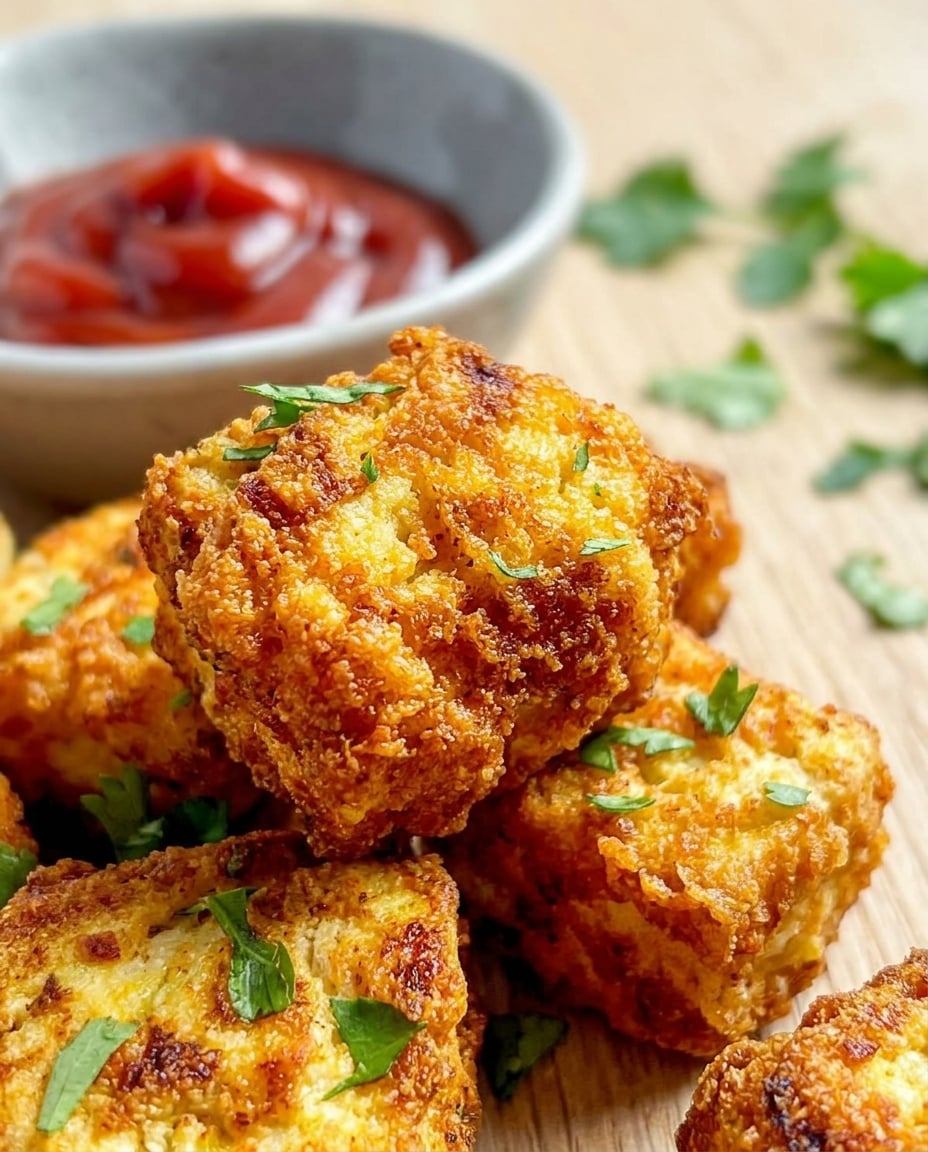 Homemade Air Fryer Tofu Nuggets (15 Minutes)