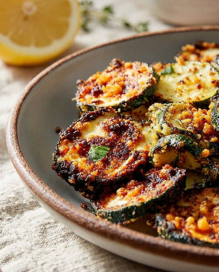 Roasted Zucchini Air Fryer in 10 Minutes served