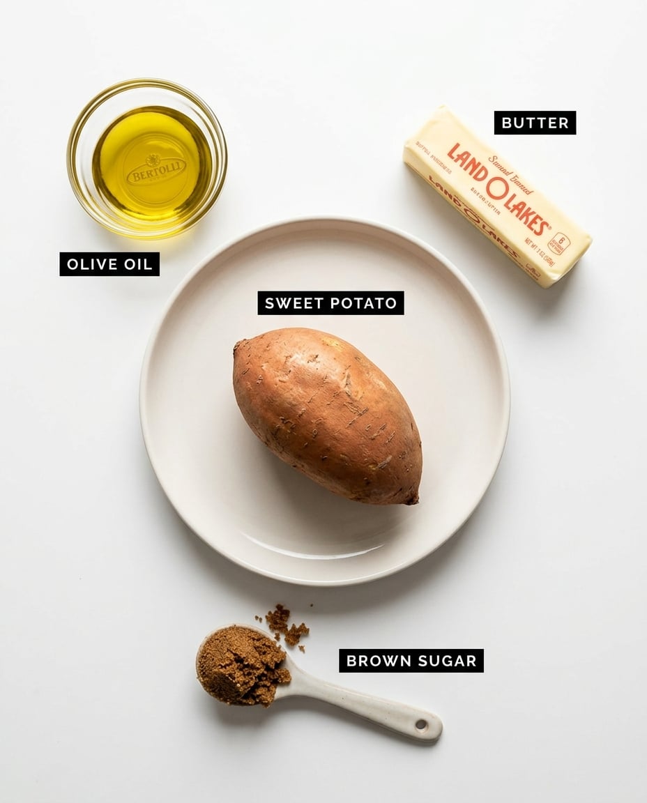 Air Fryer Baked Sweet Potato (40 Minutes) ingredients