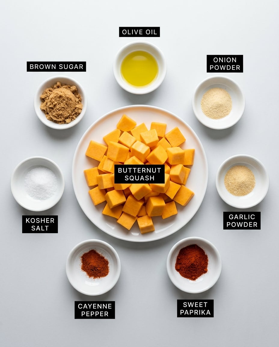 Air Fryer Butternut Squash : Crispy in 20 Min recipe ingredients