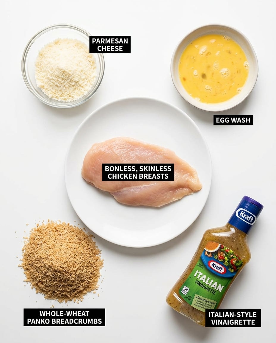 What you need for Air Fryer Chicken Cutlets in 15 Minutes