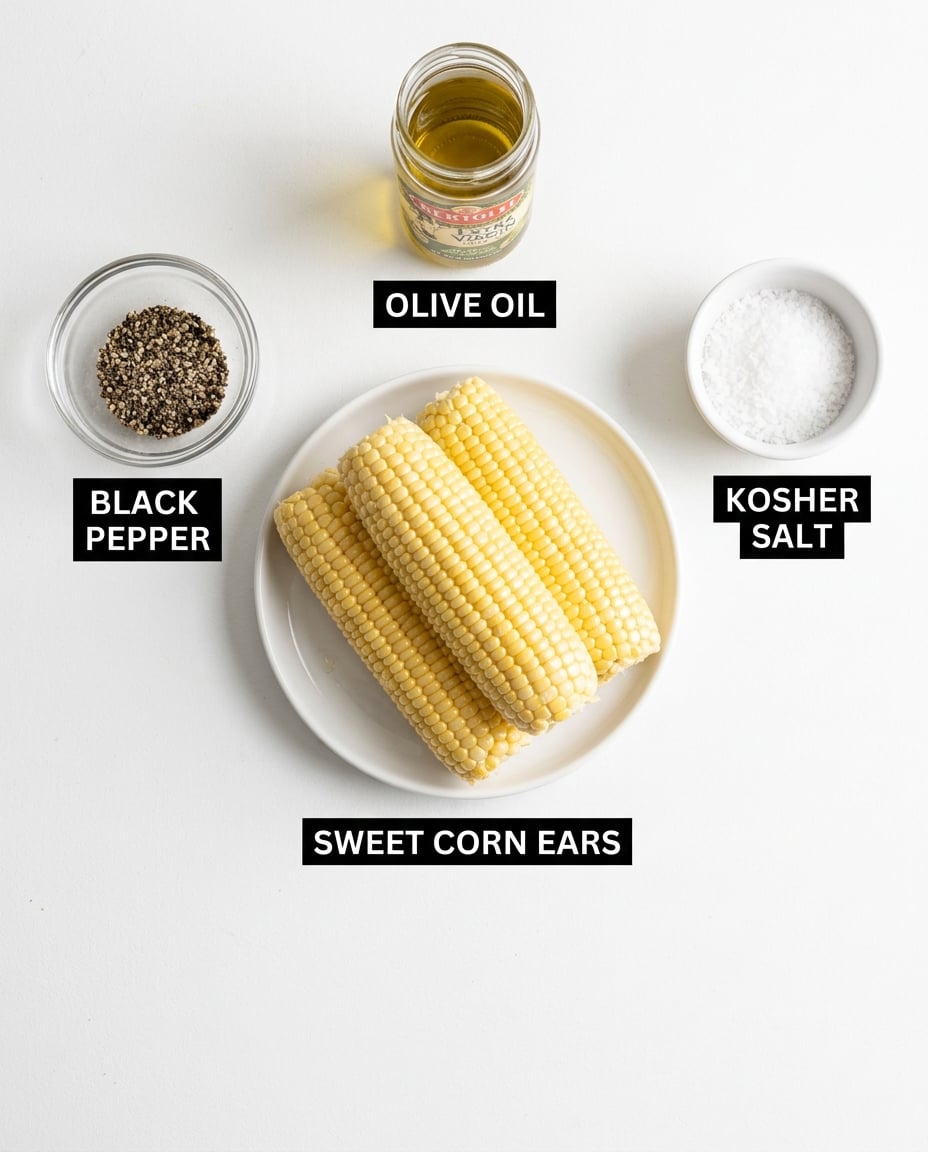 Air Fryer Corn on the Cob in 15 Minutes recipe ingredients
