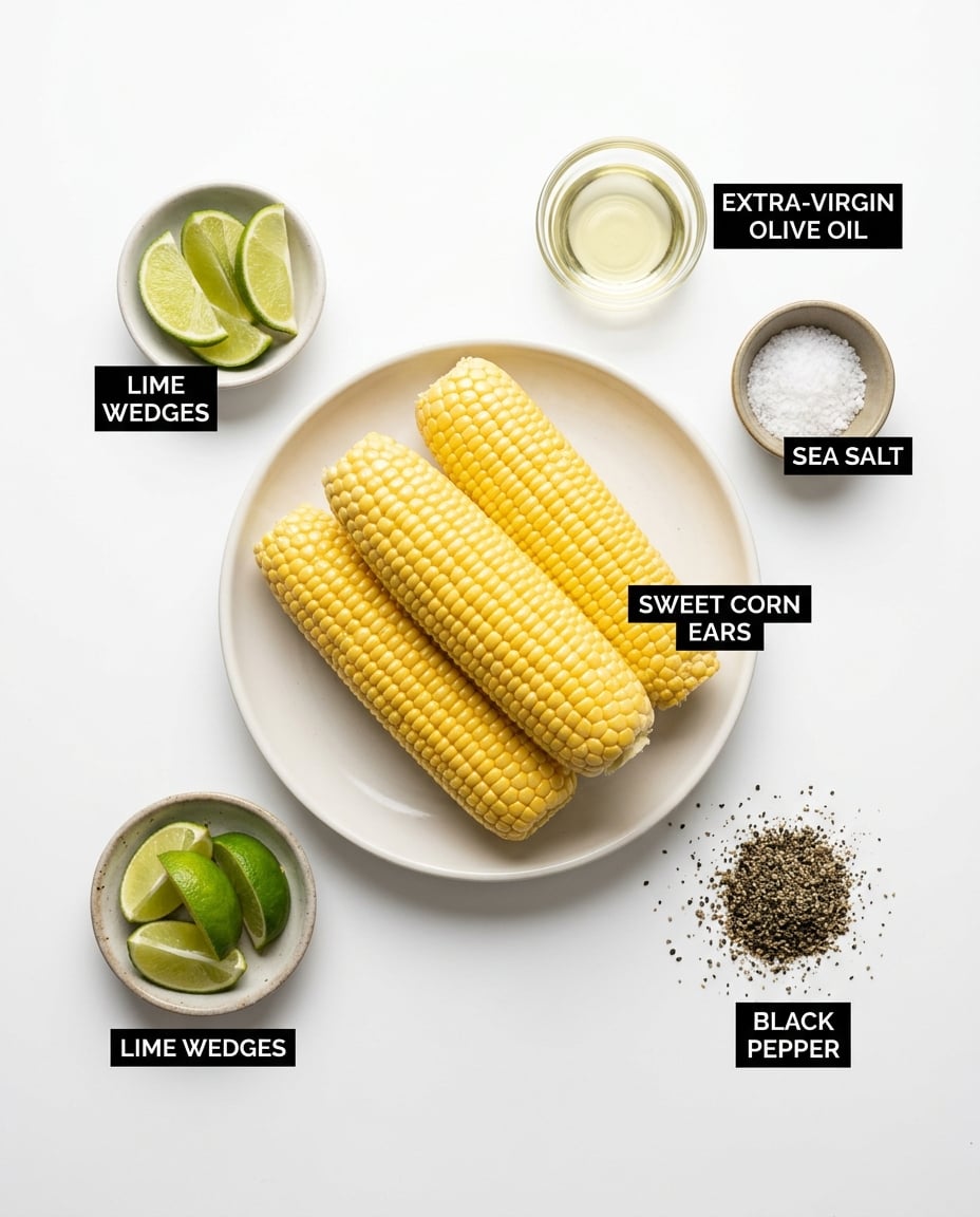 Recipe Ingredients - Air Fryer Corn on the Cob Recipe Air Fryer Corn on the Cob Recipe recipe ingredients