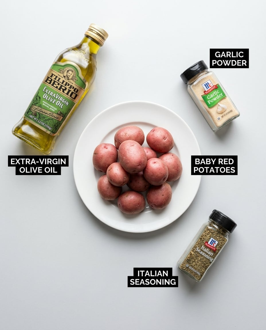 Air Fryer Red Potatoes Crispy in 20 Min ingredients