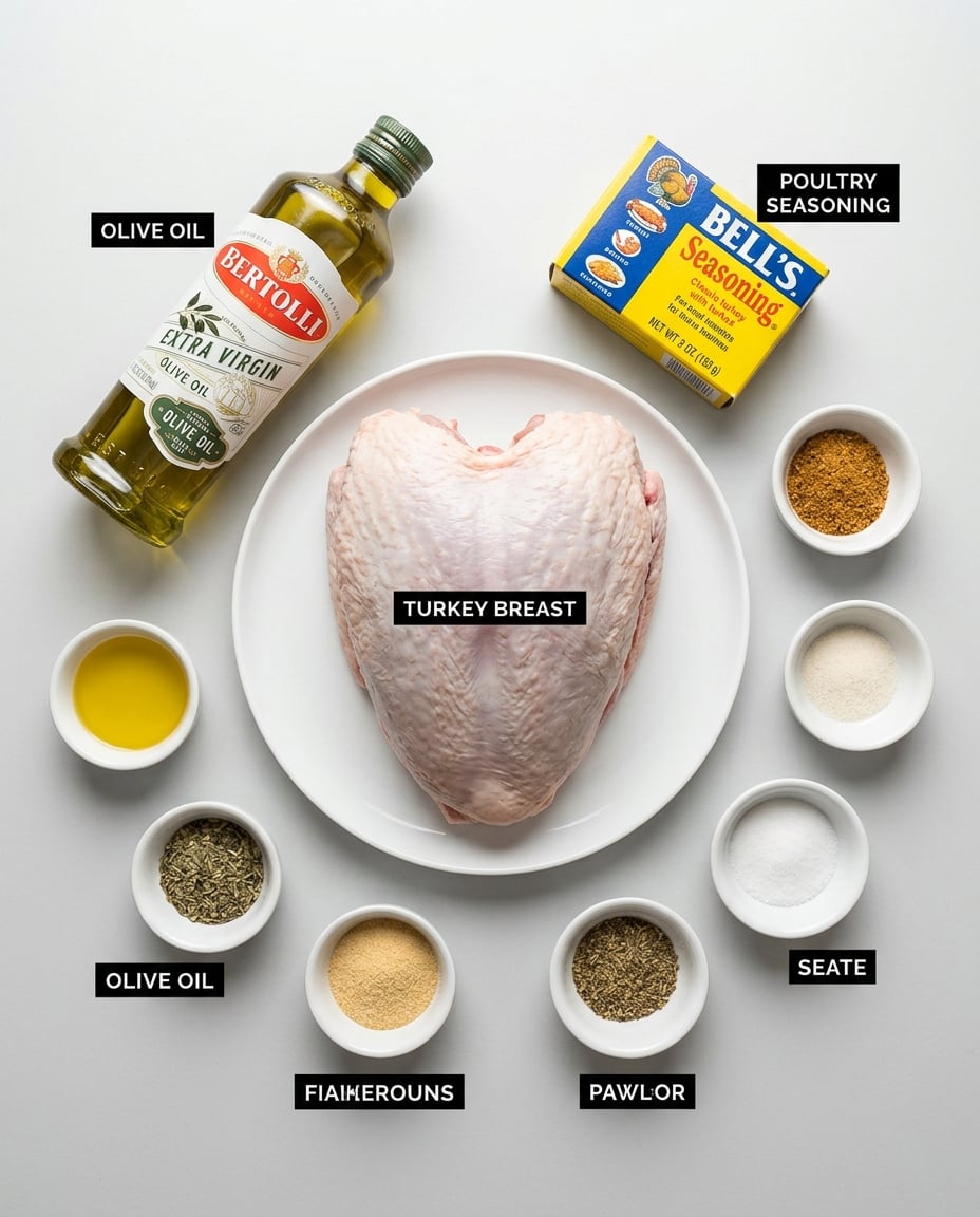Air Fryer Turkey Breast: Juicy in 60 Minutes ingredients