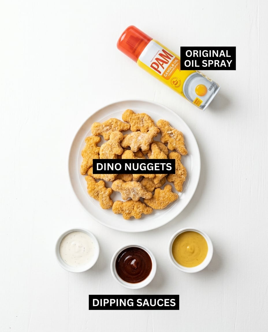 Fresh ingredients for Dino Nuggets Air Fryer: Crispy in 8 Minutes