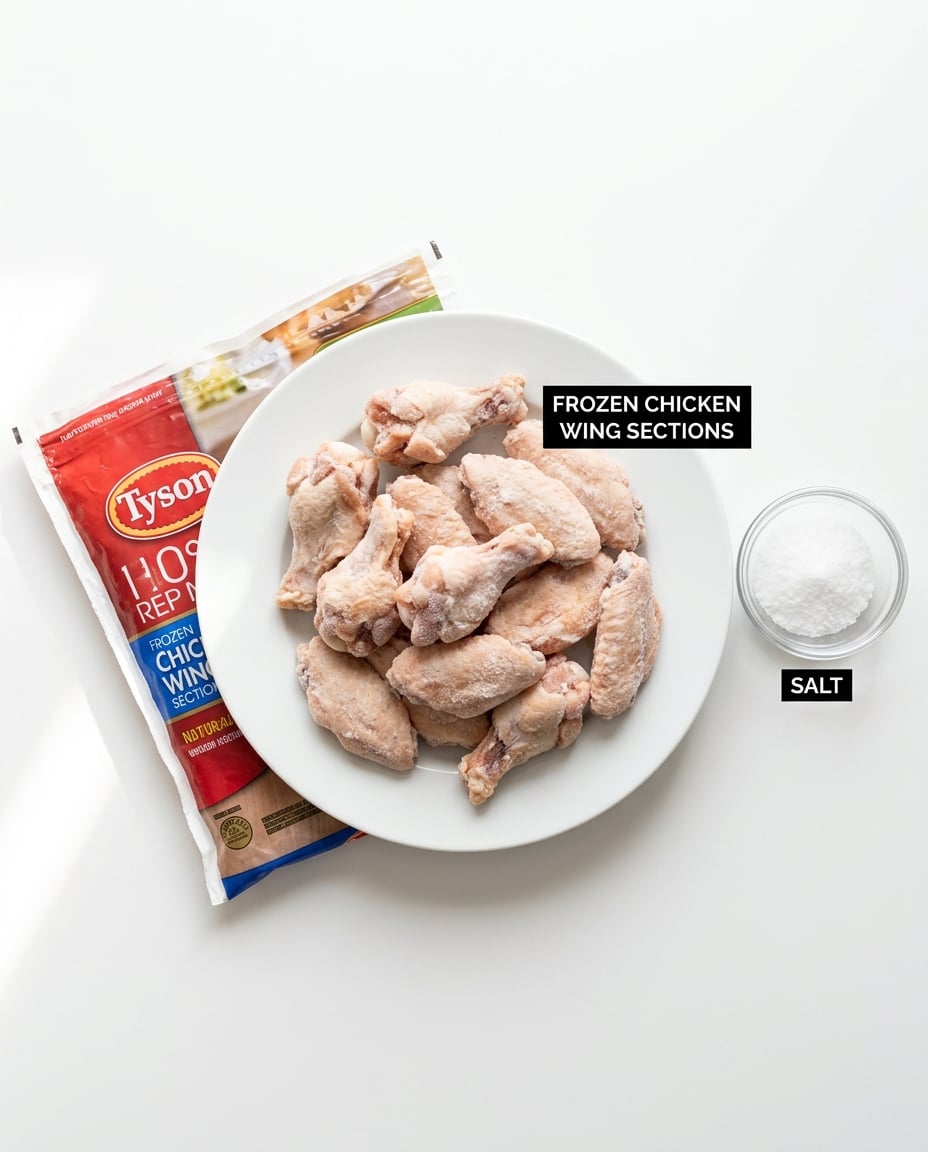 Frozen Chicken Wings in Air Fryer (Crispy) ingredients