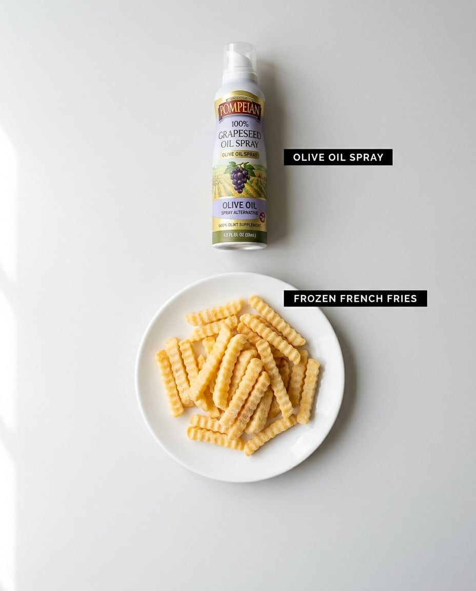 Frozen French Fries in Air Fryer Perfect recipe ingredients